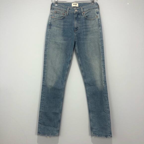 Agolde Lyle Low Rise Slim Jeans in Nova Size 26 - Picture 2 of 9